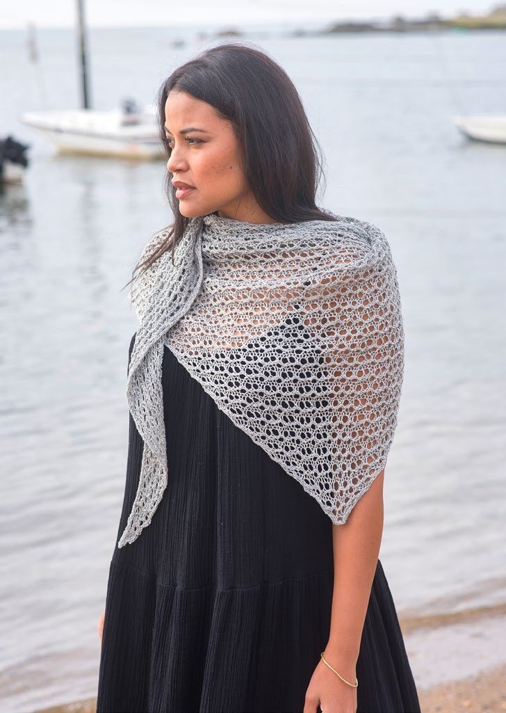 Vivian Shawl Wrap Knitting Pattern