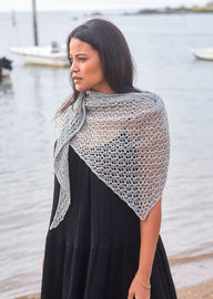 Vivian Shawl Wrap Knitting Pattern