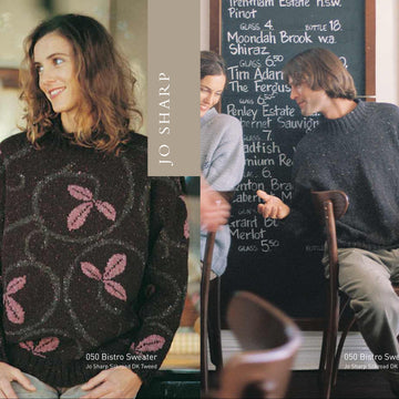 Jo Sharp Bistro Sweater Jumper Knitting Pattern