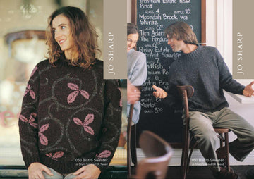 Jo Sharp Bistro Sweater Jumper Knitting Pattern