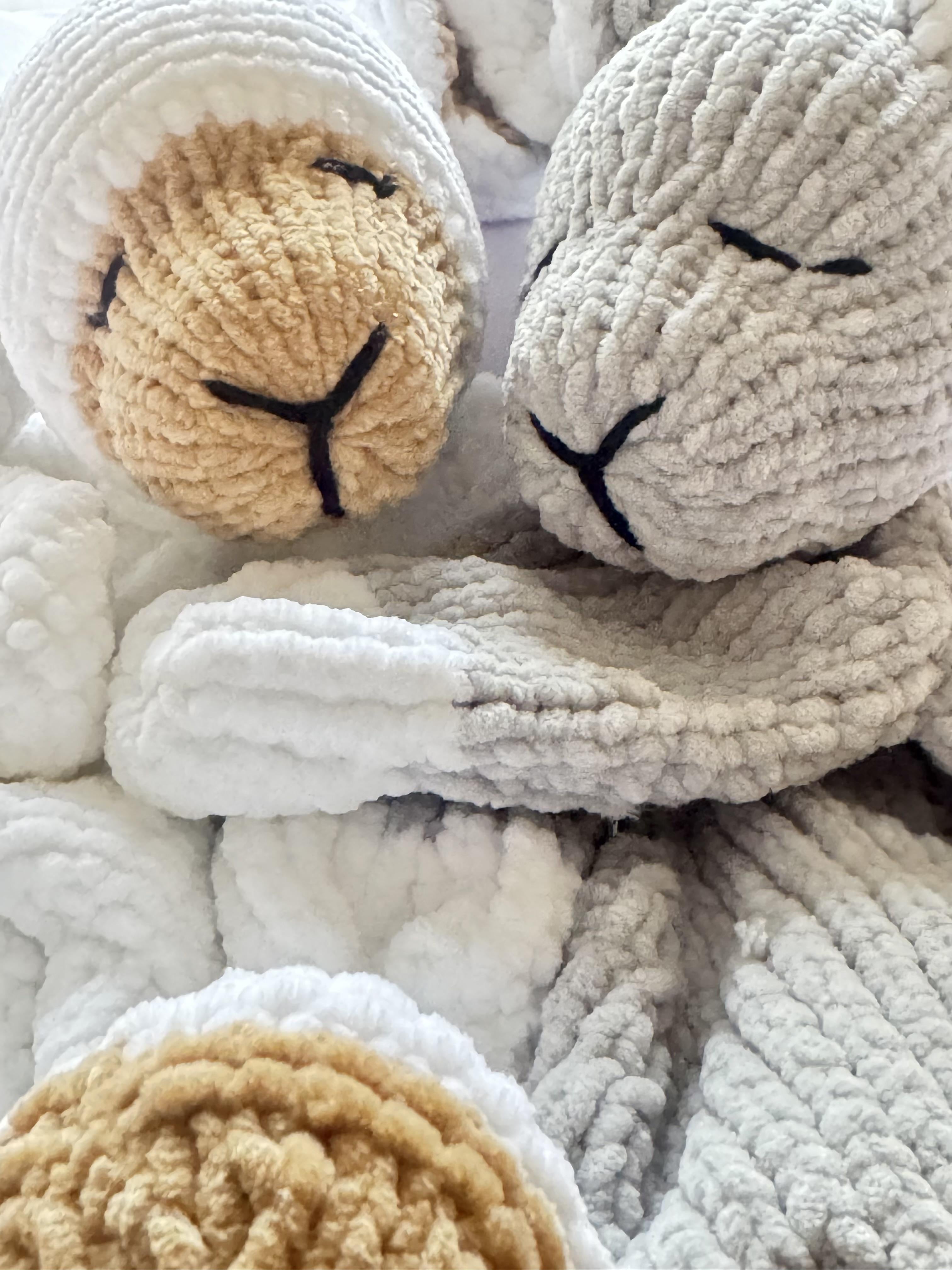 Love A Duck, Lamb, Bunny Comforters