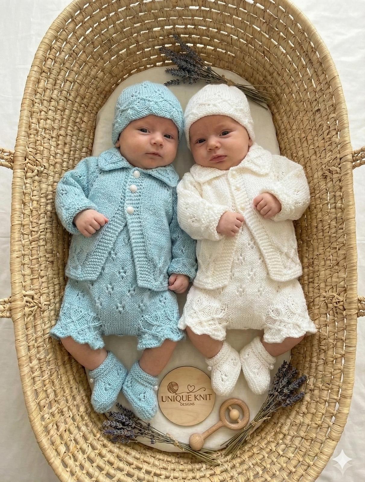 "Iris" cardigan set reborn / baby