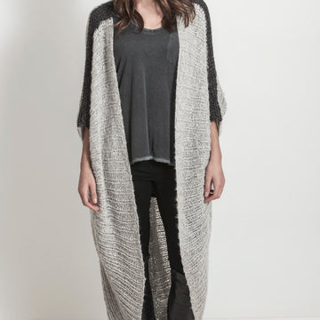 Cold Spring Coccoon Coat Knitting Pattern