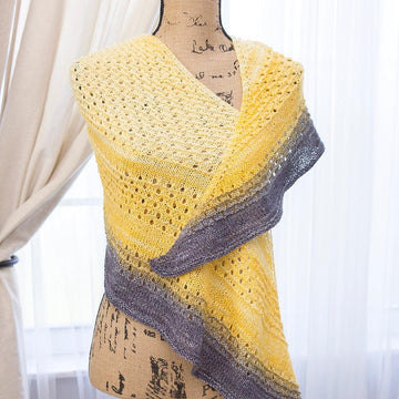 Dawn to Dusk Knit Shawl