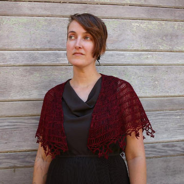 Ice Crystals Capelet