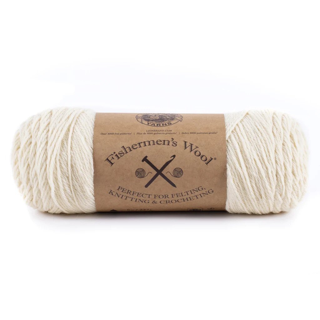 Lion Brand Fishermen's Wool Yarn - Wool Worsted