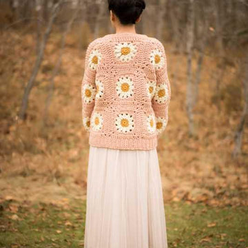 Cozy Days Daisy Cardigan