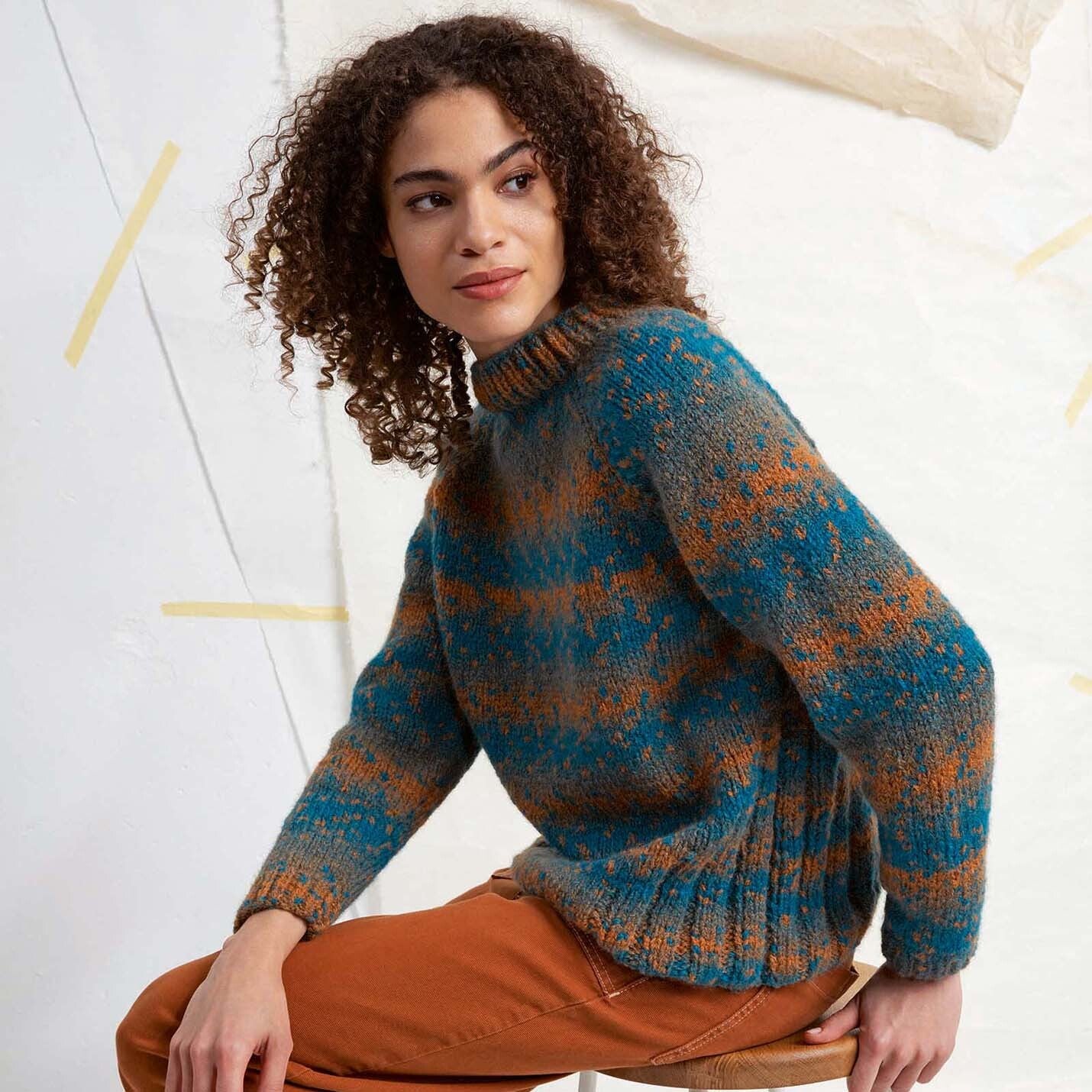 Lang PTO43-10 Sweater Jumper Knitting Pattern