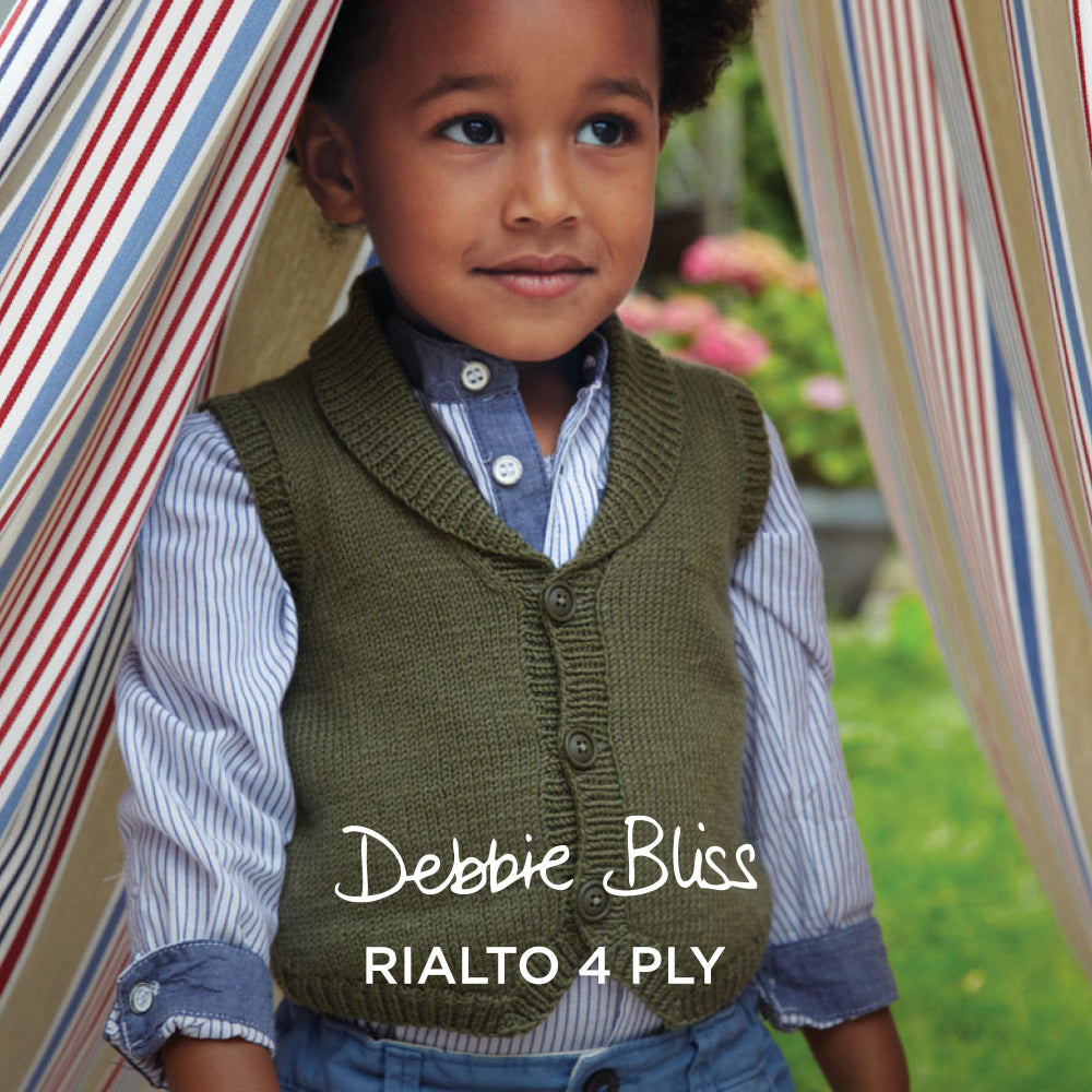 Debbie Bliss Waistcoat Knitting Pattern