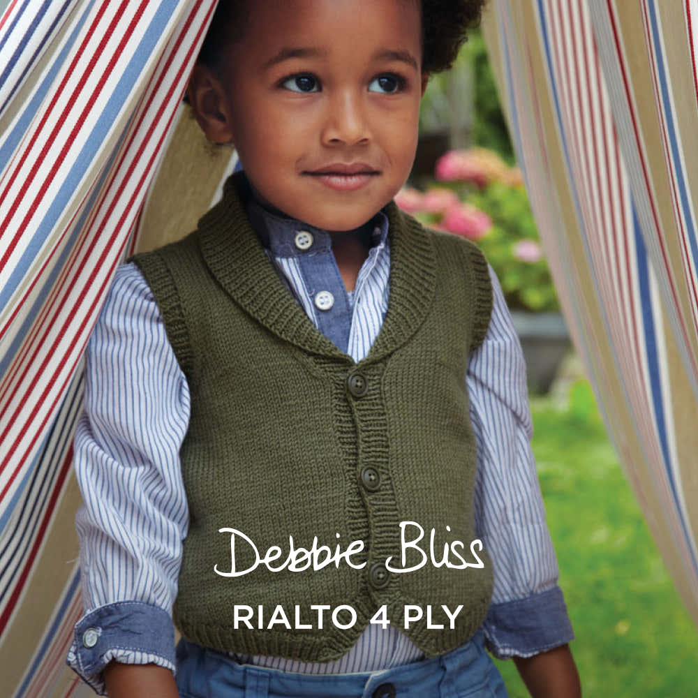 Debbie Bliss Waistcoat Knitting Pattern