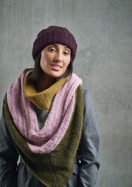Rowan The City Shawl Wrap Knitting Pattern