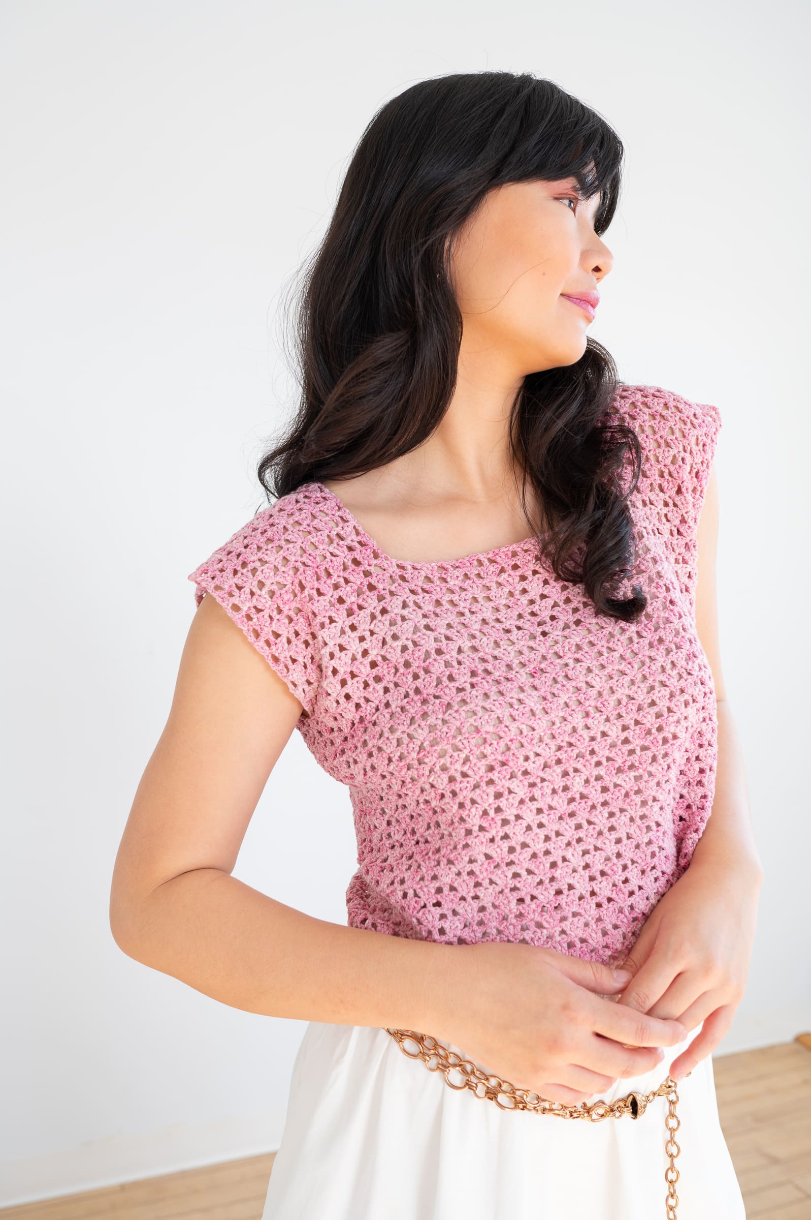 Berroco Lighted Structures Wright Top Crochet Pattern