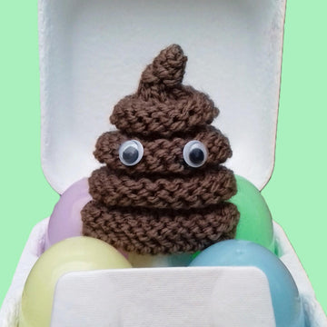 Chocolate Poop - Creme Egg Cover