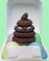 Chocolate Poop - Creme Egg Cover