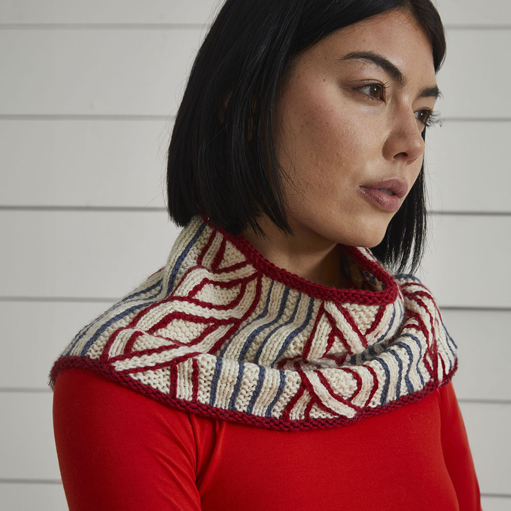 Debbie Bliss Anna Cowl Knitting Pattern