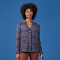 Tahki Yarns Wilder Cardigan Knitting Pattern