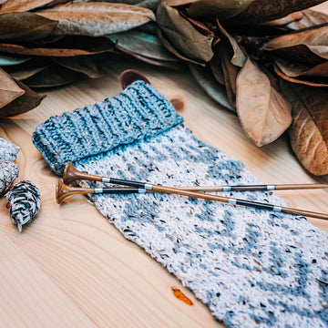 White Spruce Knit Stocking
