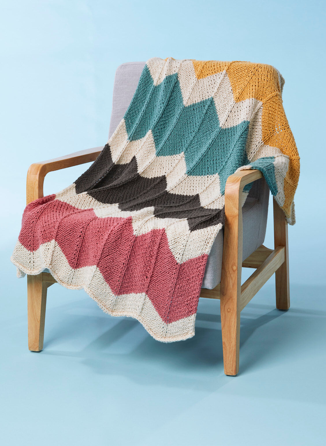Tahki Yarns Bay View Blanket Knitting Pattern