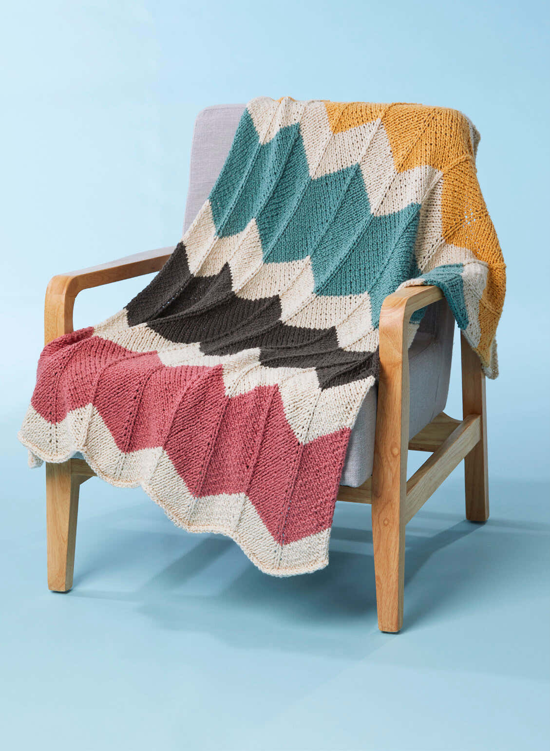 Tahki Yarns Bay View Blanket Knitting Pattern