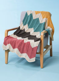 Tahki Yarns Bay View Blanket Knitting Pattern