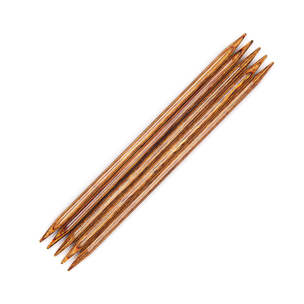 KnitPro Ginger Double Point Needles 6" (Set of 5)