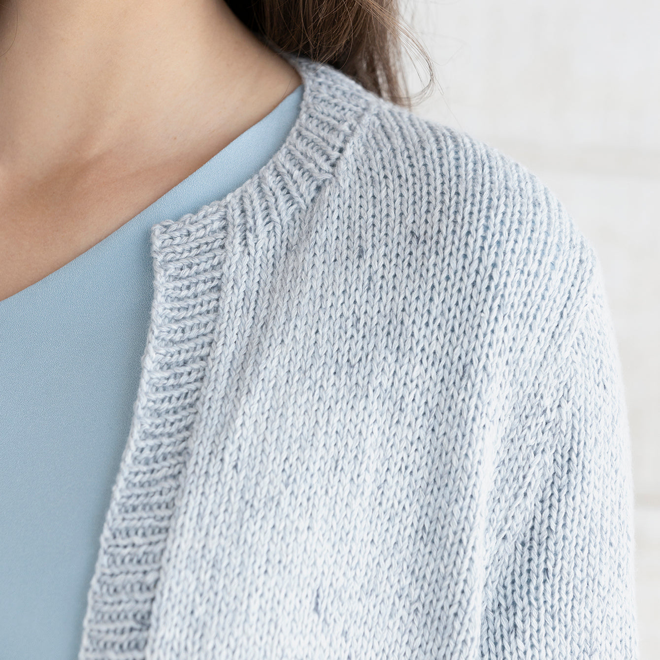 String Parker Cardigan Knitting Pattern