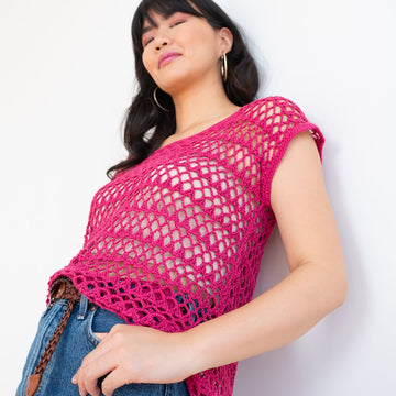 Berroco Lighted Structures Venturi Top Crochet Pattern