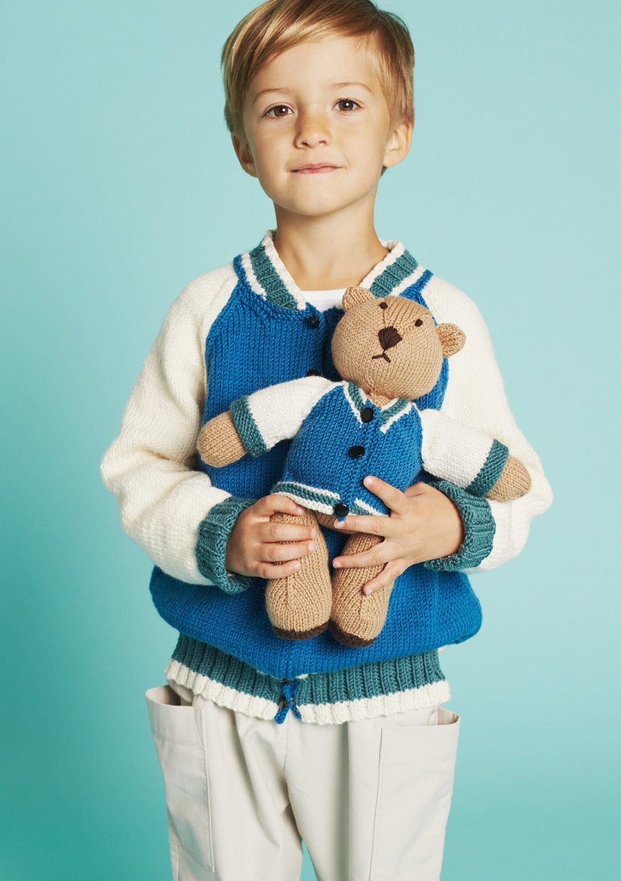 Debbie Bliss Billy Jacket and Buddy Bear Knitting Pattern