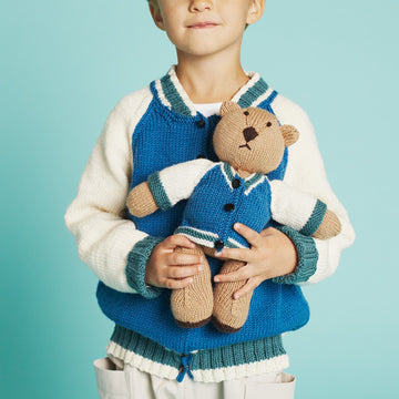 Debbie Bliss Billy Jacket and Buddy Bear Knitting Pattern