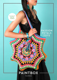 Paintbox Yarns Passion Petal Tote Crochet Pattern