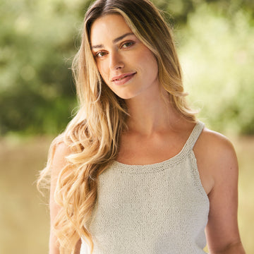 Relax Plain Top Knitting Pattern