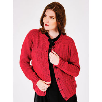 Trendsetter Yarns 6100S Pure Love - Multi Ribbed Cardigan PDF