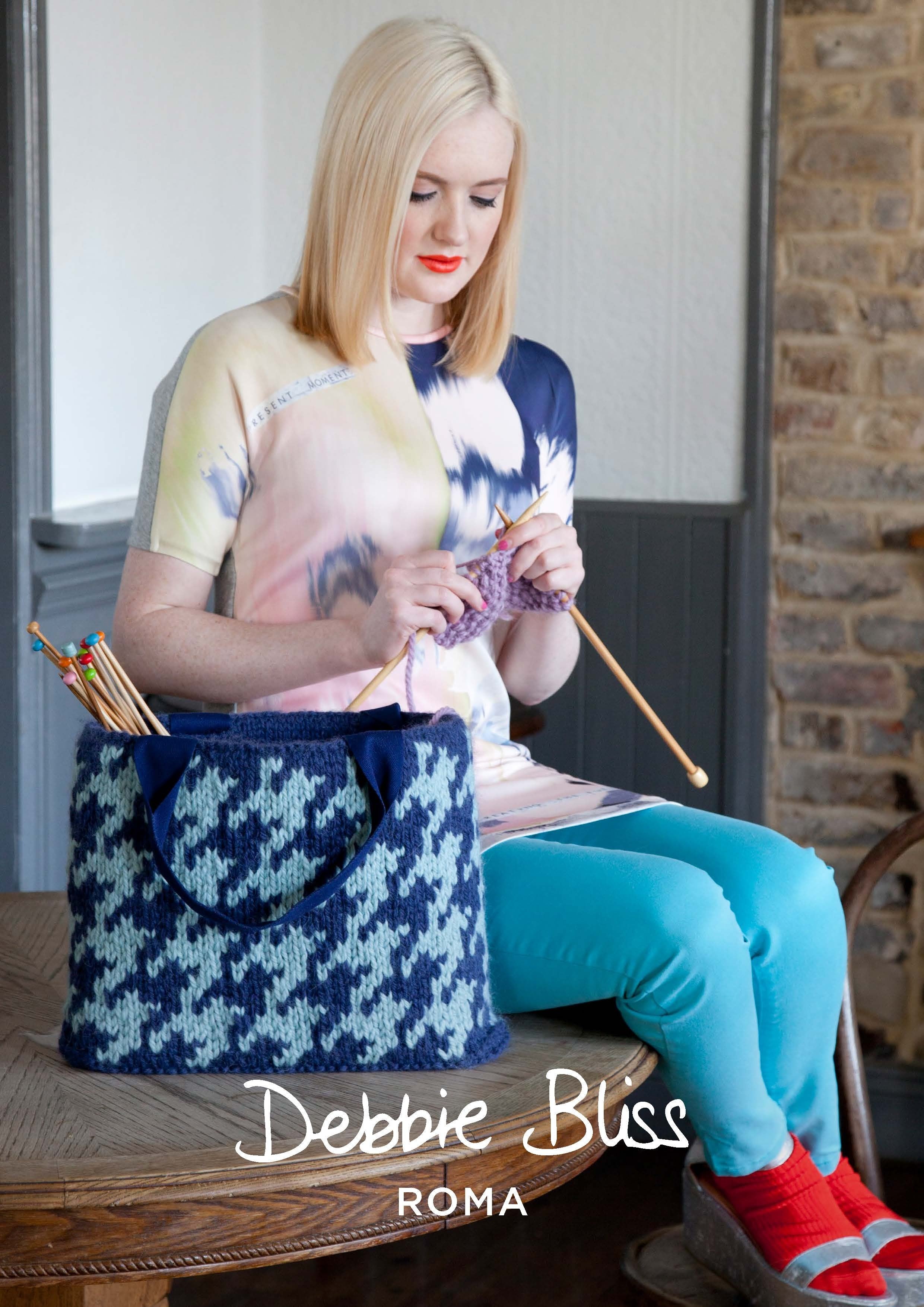 Debbie Bliss Etta Bag Knitting Pattern