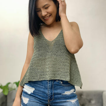 Relaxed fit tank top