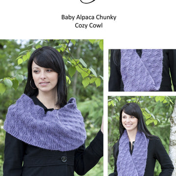 Cozy Cowl in Cascade Baby Alpaca Chunky C227 - Free PDF