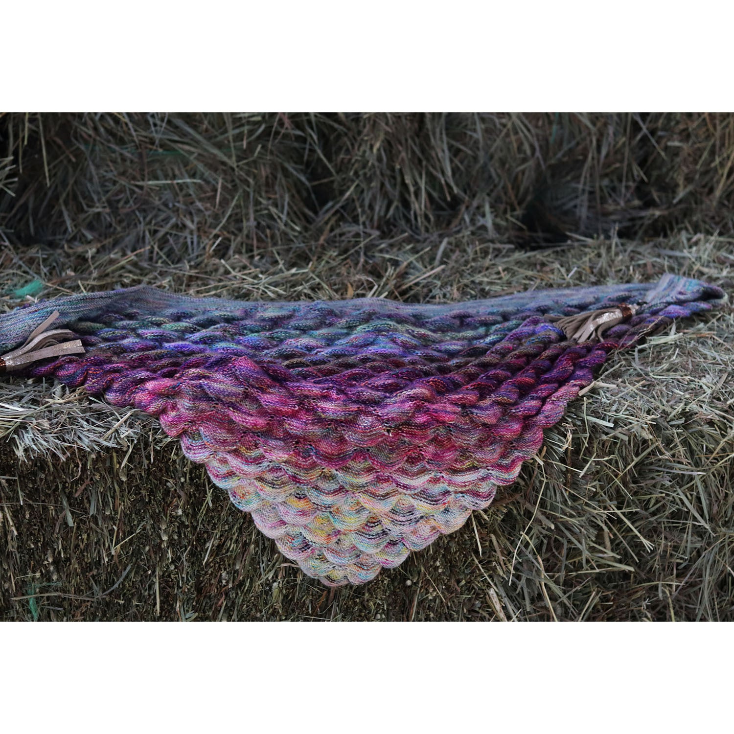 Koigu Dragoness Wrap Knitting Pattern