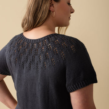 Orinne Top in Berroco Modern Cotton Knitting Pattern
