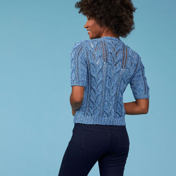 Tahki Yarns Alderwood Tee Knitting Pattern