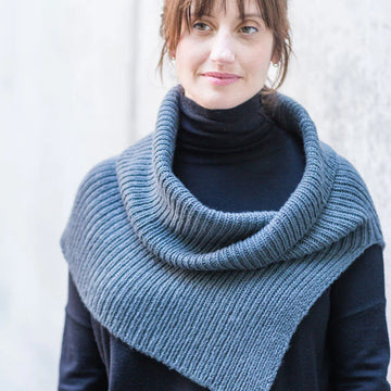 Churchmouse Studio Half & Half Cowl Knitting Pattern