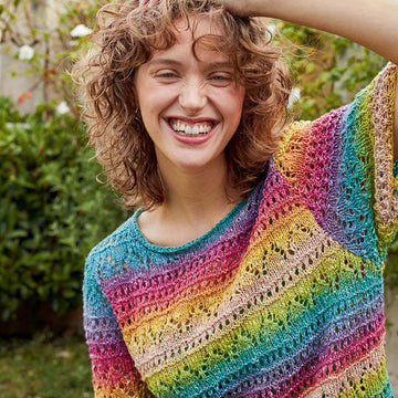 Lang PTO57-06 Short Sleeved Sweater Jumper Knitting Pattern