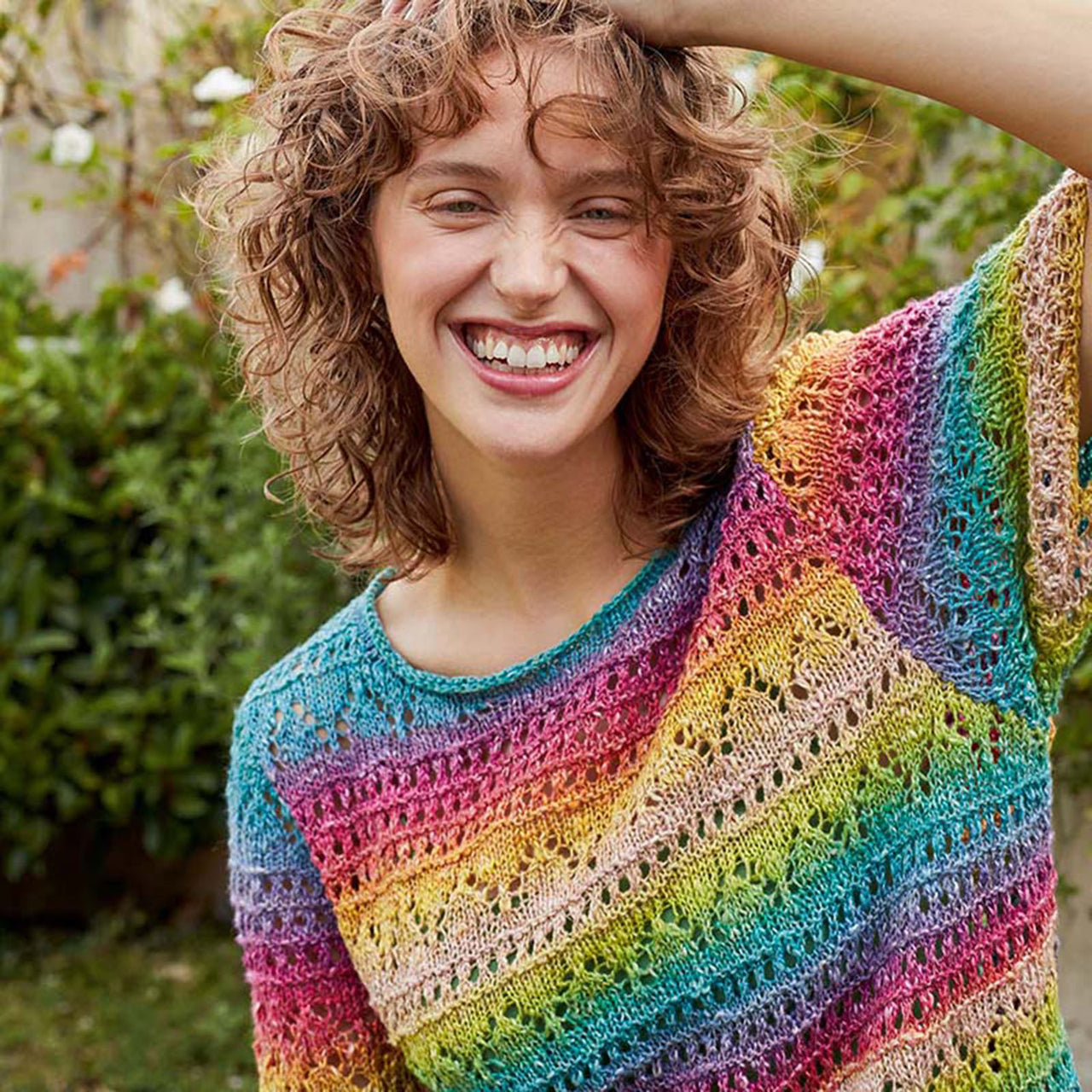 Lang PTO57-06 Short Sleeved Sweater Jumper Knitting Pattern
