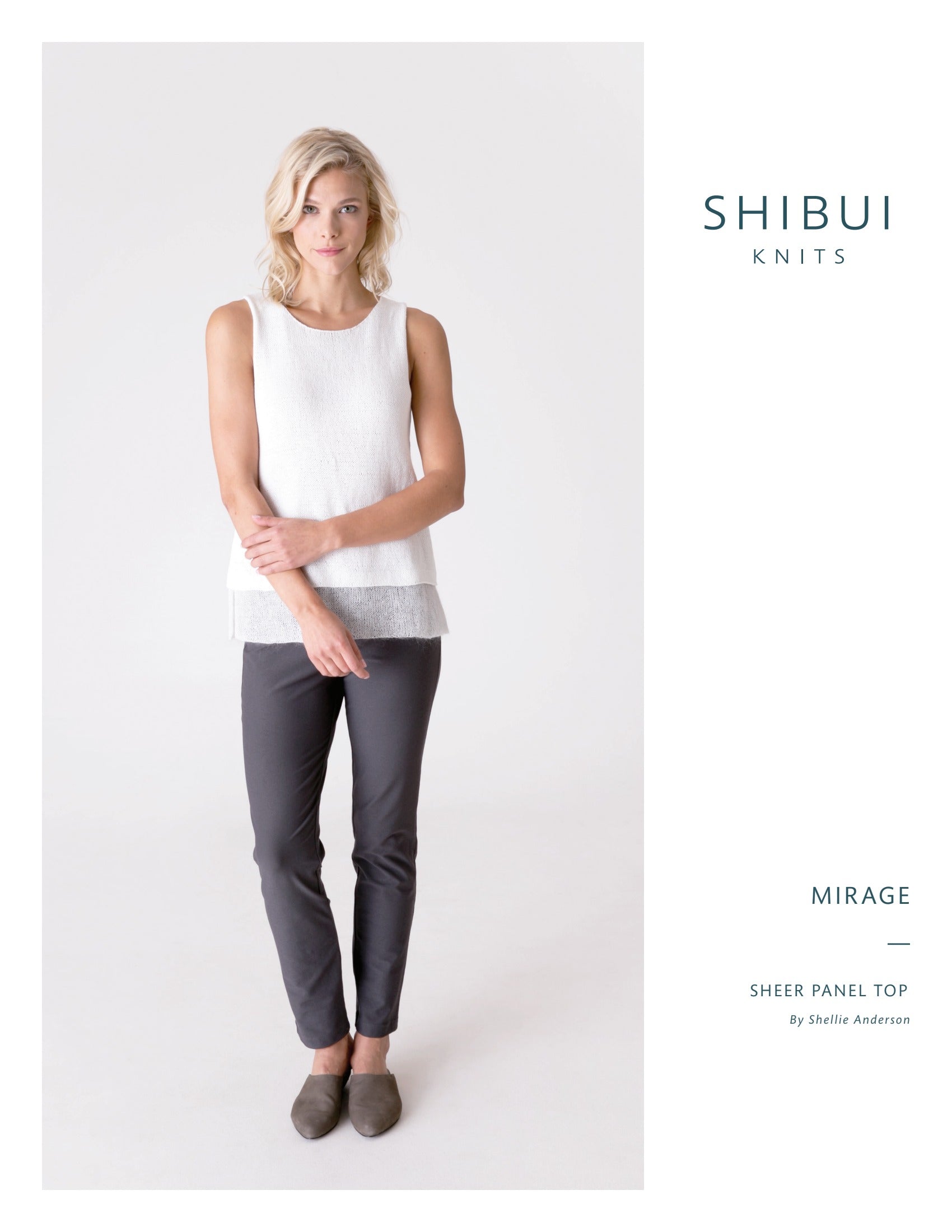 Shibui Knits Mirage Jumper Knitting Pattern
