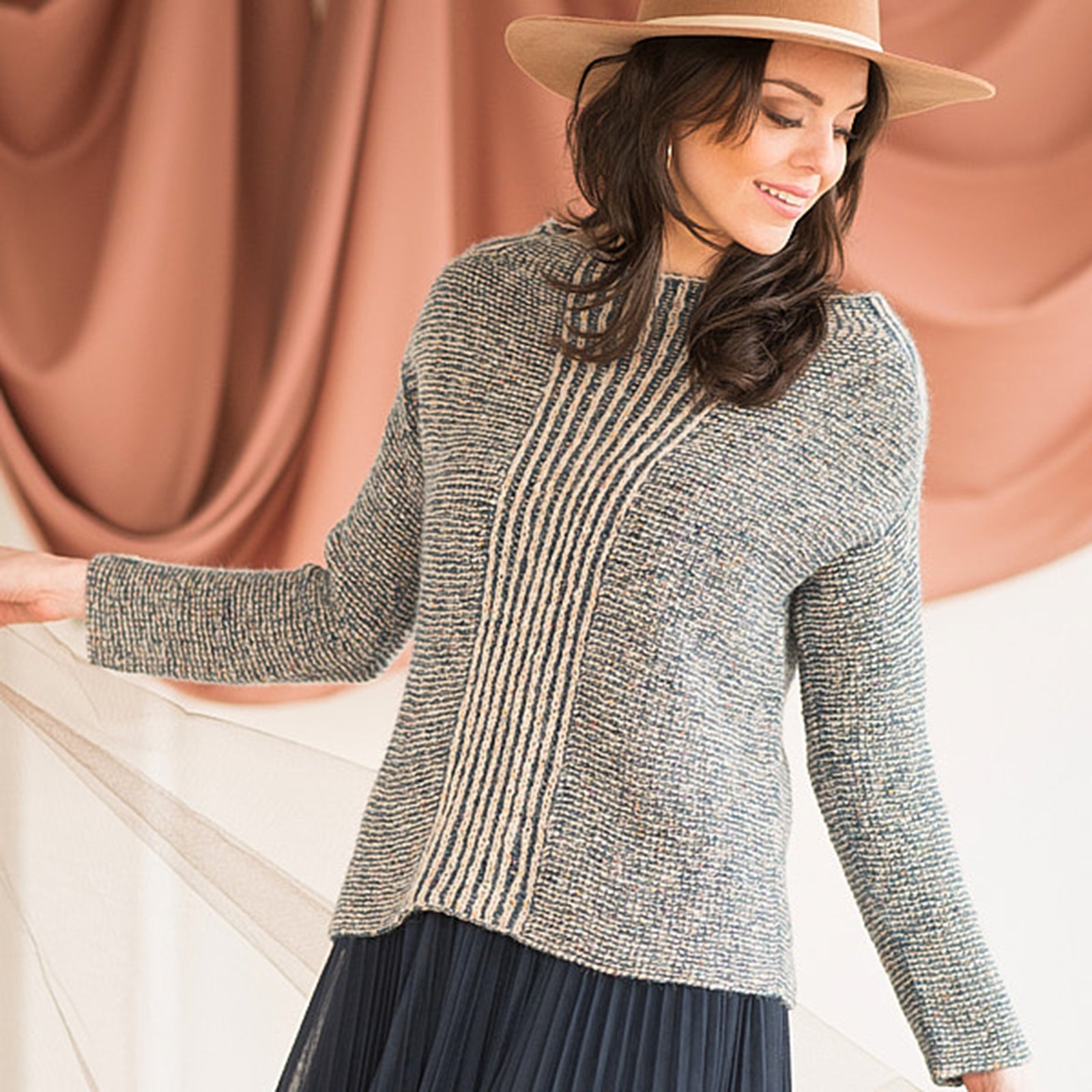 Berroco Copperfield Jumper Knitting Pattern