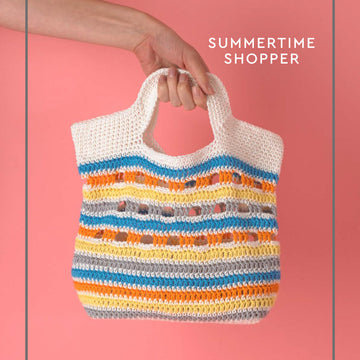Paintbox Yarns Summertime Shopper Crochet Pattern