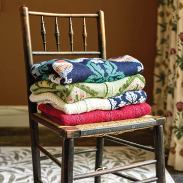 Impressions Four Knitting Patterns in Morris DK by Debbie Bliss & ChloÃƒÂ© Elizabeth Birch
