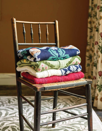 Impressions Four Knitting Patterns in Morris DK by Debbie Bliss & ChloÃƒÂ© Elizabeth Birch