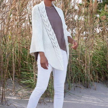 Peiros Shawl Wrap Knitting Pattern