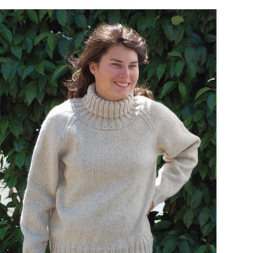 Cascade Yarns B Eco Wool Weekend Sweater Knitting Pattern