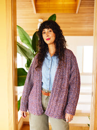 Borough Cardigan in Berroco Stratto