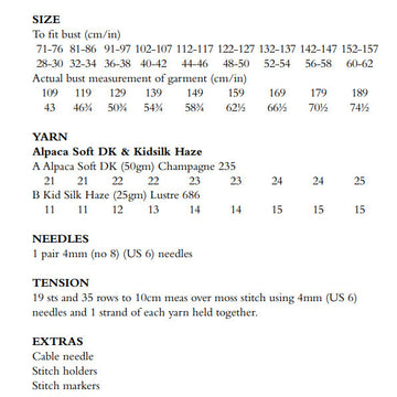 Kate Cardigan in Rowan Alpaca Soft DK & Kidsilk Haze - RTP007-00007-ENP - PDF